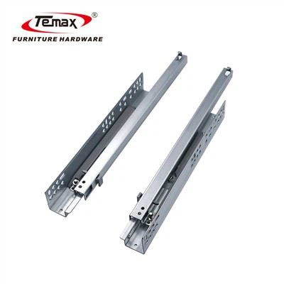 Undermount Two Fold Soft Close Moħbi Kexxun Slide B'Aġġustament Viti